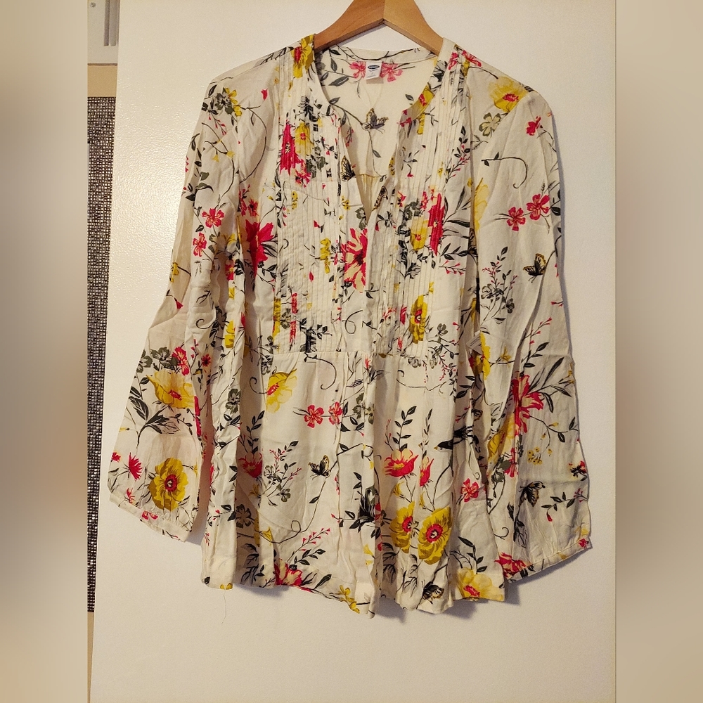 Old Navy 3/4 sleeve blouse